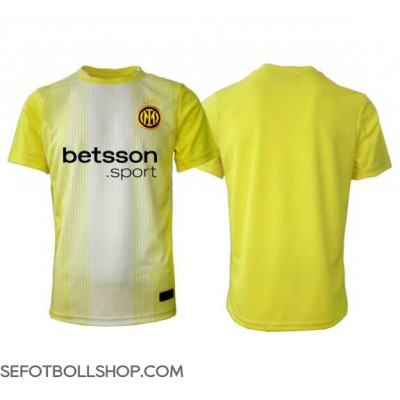 Billiga Inter Milan Målvakt Borta fotbollskläder 2025-26 Kortärmad Billiga Inter Milan Målvakt Borta fotbollskläder 2025-26 Kortärmad